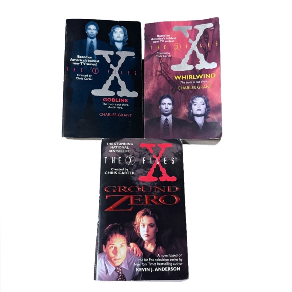The X Files Fiction Paperbacks
